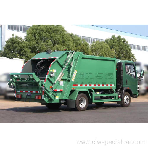 HOWO 6CBM Garbage Compactor Truck